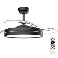 Garsaco Ceiling fan with light Lugela 107 cm 61 W, 1521 lm, CCT, DO, black - Fan