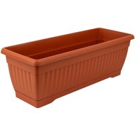 GARDINO MEDITERAN chest, 50 × 19 × 16,5 cm, terracotta - Flower Box