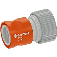 GARDENA Profi-System Adapter with Stop Connector - Hose Coupling
