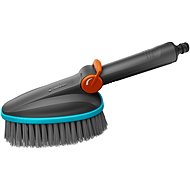GARDENA CleanSystem Hand Brush M Soft for fences - High-Pressure Washer Brush