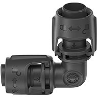 GARDENA MDS L-shaped Connector, 13mm – 2 pieces per pack - Pipe Coupling