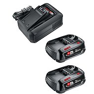 GARDENA AL 18V-44 P4A Quick Charger + 2x2.5Ah Batteries - Charger and Spare Batteries