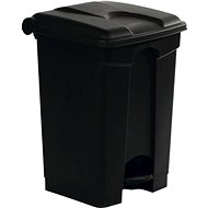 Gastro Plastic pedal bin 45 L, black - Rubbish Bin