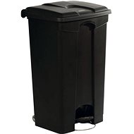 Gastro Plastic pedal bin 90 L, black - Rubbish Bin
