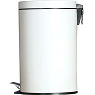 Gastro Metal pedal bin 12 L, white - Rubbish Bin