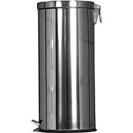 Gastro Stainless steel pedal bin 30 l, silver - Rubbish Bin