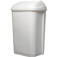 Gastro Basket with swivel lid 10 L, white - Rubbish Bin