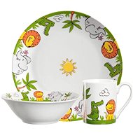 Gastro Children's dining set crocodile/elephant/lion - Children's Dining Set