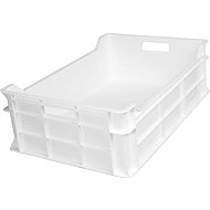 Gastro Plastic crate 33 L, 60 × 40 × 19 cm, white - Gastro Container
