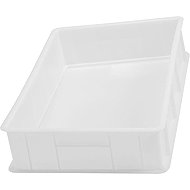 Gastro Plastic crate 25 L, 60 × 40 × 13 cm, white - Gastro Container