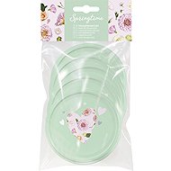 Gastro Spare Screw-on Lids, Mint, 5 pcs, 82mm Diameter - Canning Lid