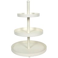 Gastro Elevator three tier, white metal, height 350 mm, diameter 250 mm - Tiered Stand