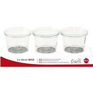 Weck Cooking jars 160 ml 3 pcs, with lid - Canning Jar