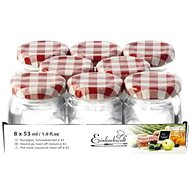 Weck Cooking jars 53 ml 8 pcs, lids - Canning Jar