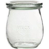 Weck Cooking jars set of 6, 220 ml, lid, tulip shape - Canning Jar