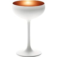 Stölzle Elements Sparkling wine glass 230 ml, white / bronze, 6 pcs - Glass