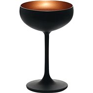 Stölzle Elements Sparkling wine glass 230 ml, black / bronze, 6 pcs - Glass