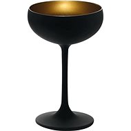 Stölzle Elements Sparkling wine glass 230 ml, black / gold, 6 pcs - Glass