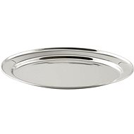 Weis Stainless steel buffet serving tray 44,5x30 cm, oval - Tray