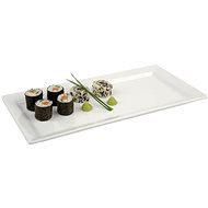APS Sushi serving tray rectangle melamine 35,5x18 cm white - Tray
