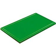 Gastro Prkénko krájecí plastové 32,5x26,5x2 cm GN 1/2, s drážkou, zelené - Prkénko