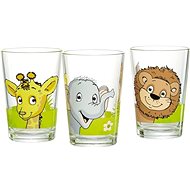 Flirt by R&B Glass for children Animals 200 ml 3 pcs - Baby cup