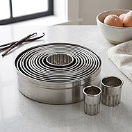Paderno Set of punches 14 pcs, corrugated edge - Cookie Cutter