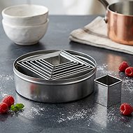 Paderno Set of punches 6 pcs, square - Cookie Cutter