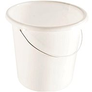 Gastro Plastic bucket 10 L Gastro, white - Bucket