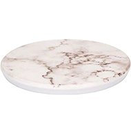 Style Point Serving tray round marble 18 cm, white - Tray