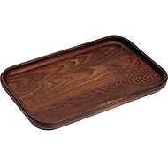serax Pure Rectangular tray Dark Brown / Wood 36, 24 cm - Tray