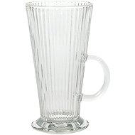 Gastro Conical Latte macchiato glass, fluted, diameter: 75 mm - Glass