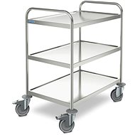 Hupfer Serving trolley SW 10 × 6 - 3, with plastic wheels - Serving Trolley