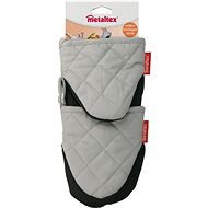 Metaltex Baking gloves 2 pcs, black-grey - Oven Mitt