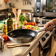 Pujadas Stainless steel pan Ergos Excalibur 28 cm - Pan