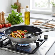 Pujadas Stainless steel pan Ergos Excalibur 36 cm - Pan