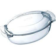 Pyrex sütőedény fedővel, 39 × 22,5 cm - Sütőedény