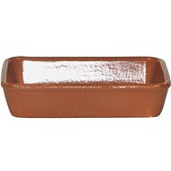 Gastro serving dish for lasagne 14 × 19 cm brown - Baking Pan