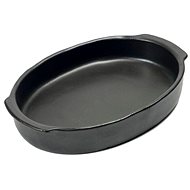 Serax Oval baking dish Pure 1,3 l, black - Baking Pan