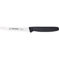 GIESSER Universal knife corrugated blade, length 220 mm, blade length 110 mm, black - Kitchen Knife