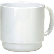 Ornamin Plastic mug 250 ml, white - Mug