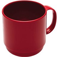 Ornamin Plastic mug 250 ml, red - Mug