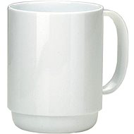 Ornamin Plastic mug 350 ml, white - Mug