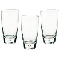 Bormioli Rocco Set of 3 soft drink glasses Luna 340 ml - Glass