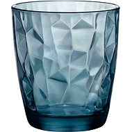 Bormioli Rocco Water glasses Diamond 305 ml, blue, 6 pcs - Glass