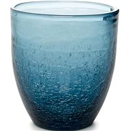 F2D Crackle Glass 250 ml, blue - Glass