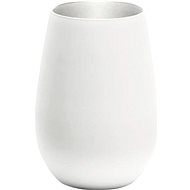 Stölzle Elements Glass 465 ml, white / silver, 6 pcs - Glass