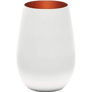 Stölzle Elements Glass 465 ml, white / bronze, 6 pcs - Glass