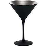 Stölzle Elements Cocktail glass 240 ml, black / silver, 6 pcs - Glass