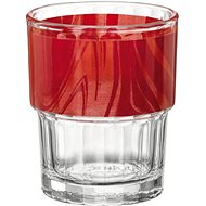 Bormioli Rocco Stackable glass Lyon 200 ml, red, 12 pcs - Glass